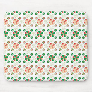 Traditional Latvian SUN sign geometric pattern X Mouse Mat