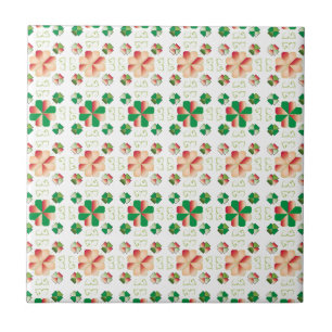 Traditional Latvian SUN sign geometric pattern X Tile