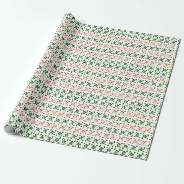 Traditional Latvian SUN sign geometric pattern X Wrapping Paper (Unrolled)
