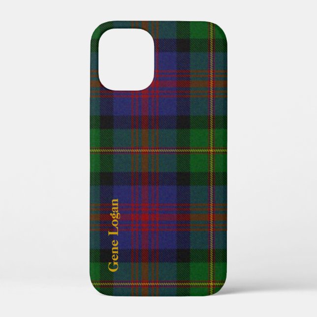 Traditional Logan Tartan Plaid  Case-Mate iPhone Case (Back)
