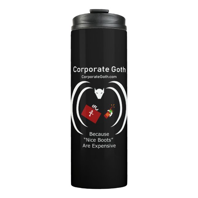 Traditional Logo on Thermal Tumbler (Front)