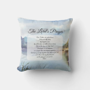 Traditional Lord's Prayer Cushion