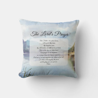 Traditional Lord's Prayer Cushion