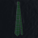 Traditional MacKay Tartan Plaid Tie<br><div class="desc">Stylish plaid neck tie,  with the green clan MacKay tartan plaid pattern.  Customise to add text to this handsome tie.  Great looking tie for day or evening.</div>