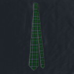Traditional MacKay Tartan Plaid Tie<br><div class="desc">Stylish plaid neck tie,  with the green clan MacKay tartan plaid pattern.  Customise to add text to this handsome tie.  Great looking tie for day or evening.</div>
