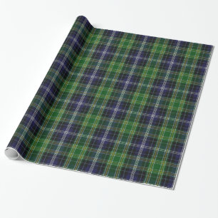 Traditional MacKellar Tartan Plaid Wrapping Paper