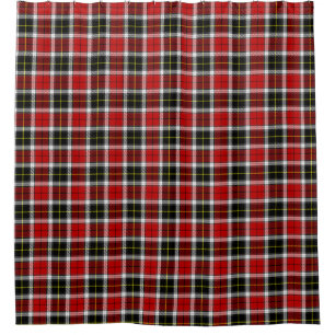 Traditional Macpherson Clan Plaid Tartan Shower Curtain