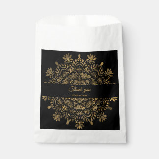 Traditional mandala classic elegant luxury wedding favour bags