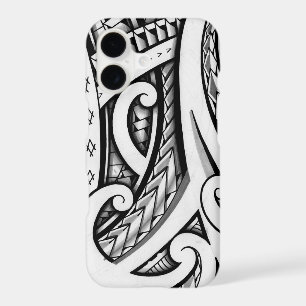 Traditional Maori style tattoo design