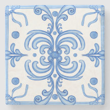 Traditional Mediterranean Portuguese Azulejo