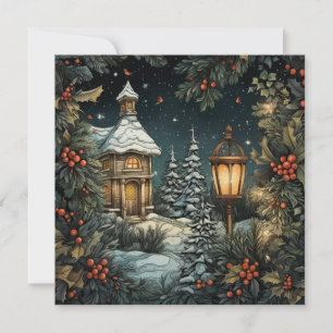 Traditional Merry Christmas Card