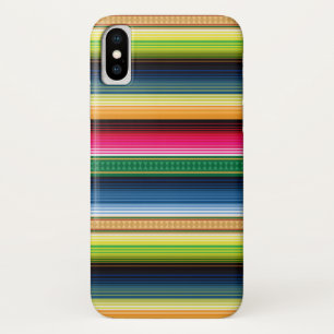 Traditional Mexican Blanket Serape iPhone X Case