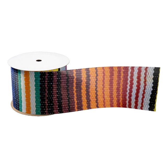 Traditional Mexican Fiesta Satin Ribbon (Spool)