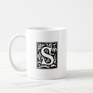 Traditional Monogram S Coffee Mug