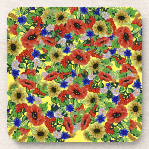 Traditional Motif, Romanian Traditional Motif T-S Coaster