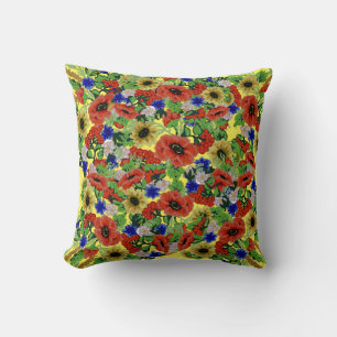 Traditional Motif, Romanian Traditional Motif T-S Cushion