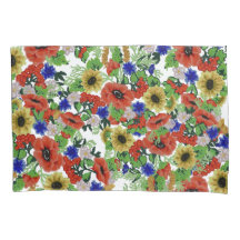 Traditional Motif, Romanian Traditional Motif  T-S Pillowcase