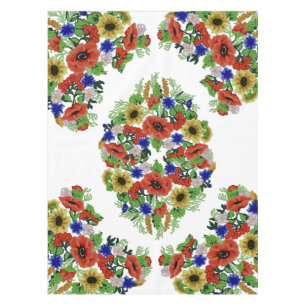 Traditional Motif, Romanian Traditional Motif T-S Tablecloth