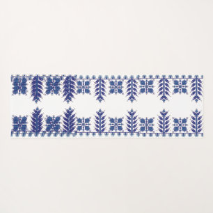 Traditional Motif, Romanian Traditional Motif T-S Yoga Mat