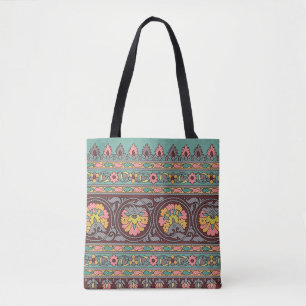 Traditional Mughal Border Designart,pattern,geomet Tote Bag