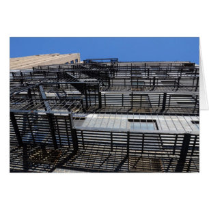 Traditional New York Fire Escape