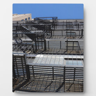 Traditional New York Fire Escape Plaque