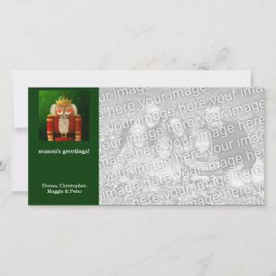Traditional Nutcracker Holiday Card
