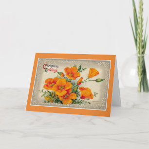 Traditional Old Fashioned Christmas Card