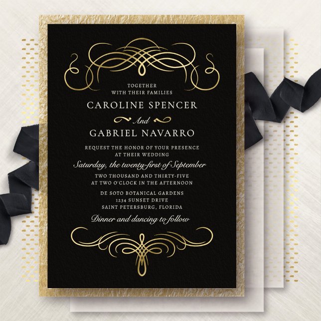 Traditional Old World Calligraphy Wedding (Creator Uploaded)