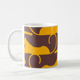 Traditional orient ornament. Classic golden patter Coffee Mug