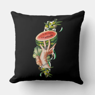 Traditional Palestine elements in palestine map Cushion