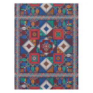 Traditional Palestine Embroidery tatreez  colorful Tablecloth