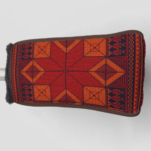 Traditional Palestine Embroidery tatreez Pattern Golf Head Cover
