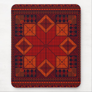 Traditional Palestine Embroidery tatreez Pattern   Mouse Mat