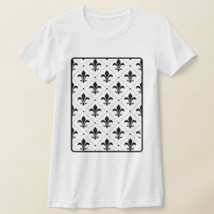 Traditional pattern royal lily T-Shirt
