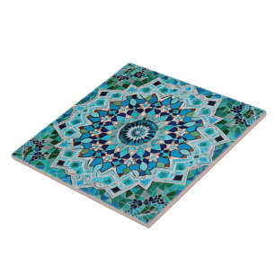 Traditional Persian Traditional Ornamental Art 5 Tile