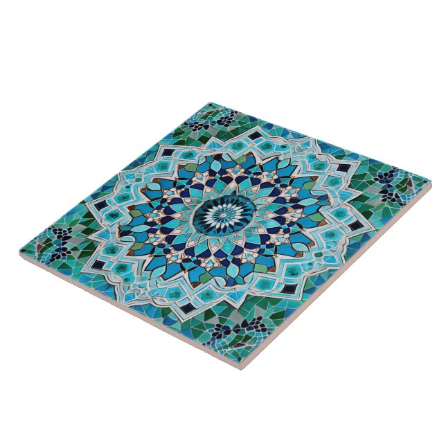 Traditional Persian Traditional Ornamental Art 5 Tile (Side)