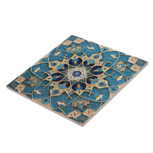 Traditional Persian Traditional Ornamental Art 8 Tile