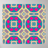 Traditional, Peruvian patchwork, tile pattern