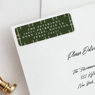 Traditional Plaid Cosy Cabin Deep Green Christmas