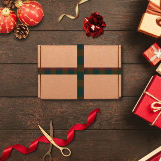 Traditional Plaid/Tartan Satin Ribbon