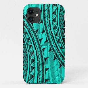Traditional Polynesian tribal design/tattoo iPhone 11 Case
