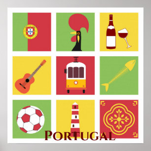Traditional Portugal Poster