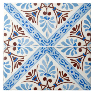 Traditional Portuguese glazed  Tile