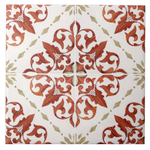 Traditional Portuguese glazed  Tile