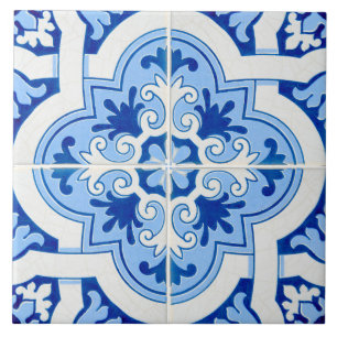 Traditional Portuguese glazed  Tile