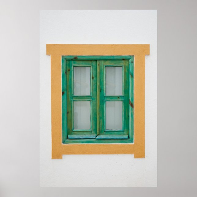 Traditional Portuguese window Poster (Front)
