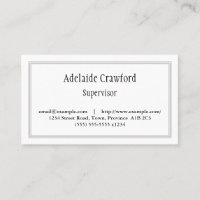 Traditional, Professional Business Card
