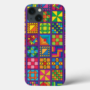Traditional Quilt Sampler iPhone 13 Case