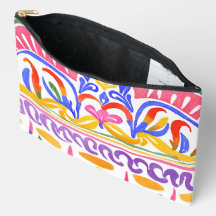 traditional Romanian decor Accessory Pouch